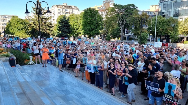 Second Protest in Support of Detained Mayor Kotsev Takes Place in Varna