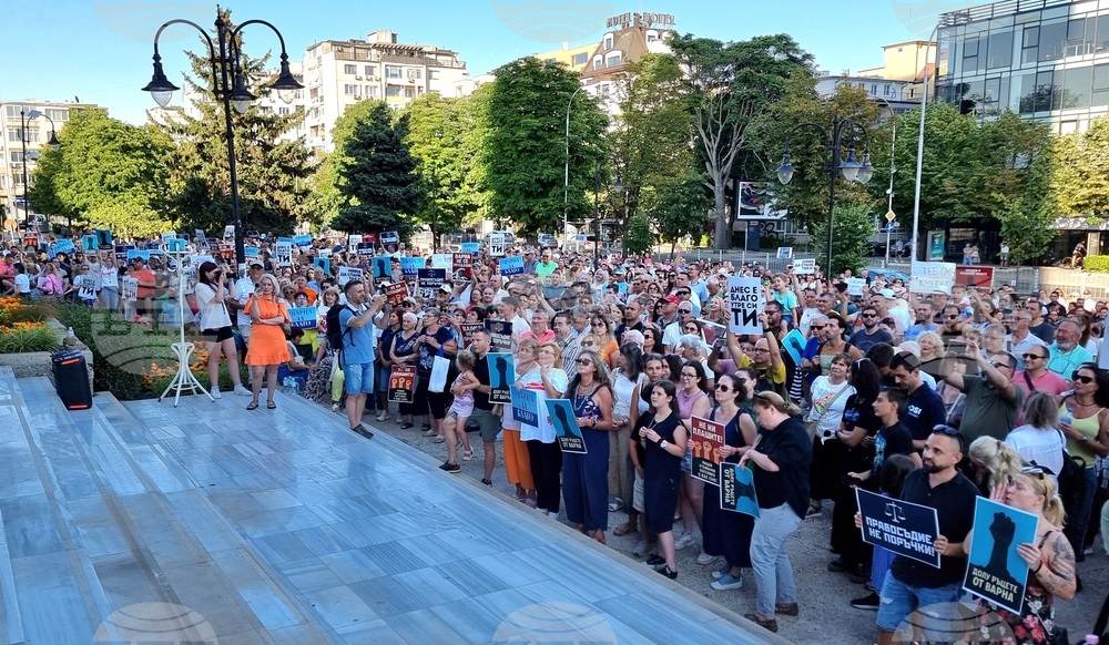 Second Protest in Support of Detained Mayor Kotsev Takes Place in Varna