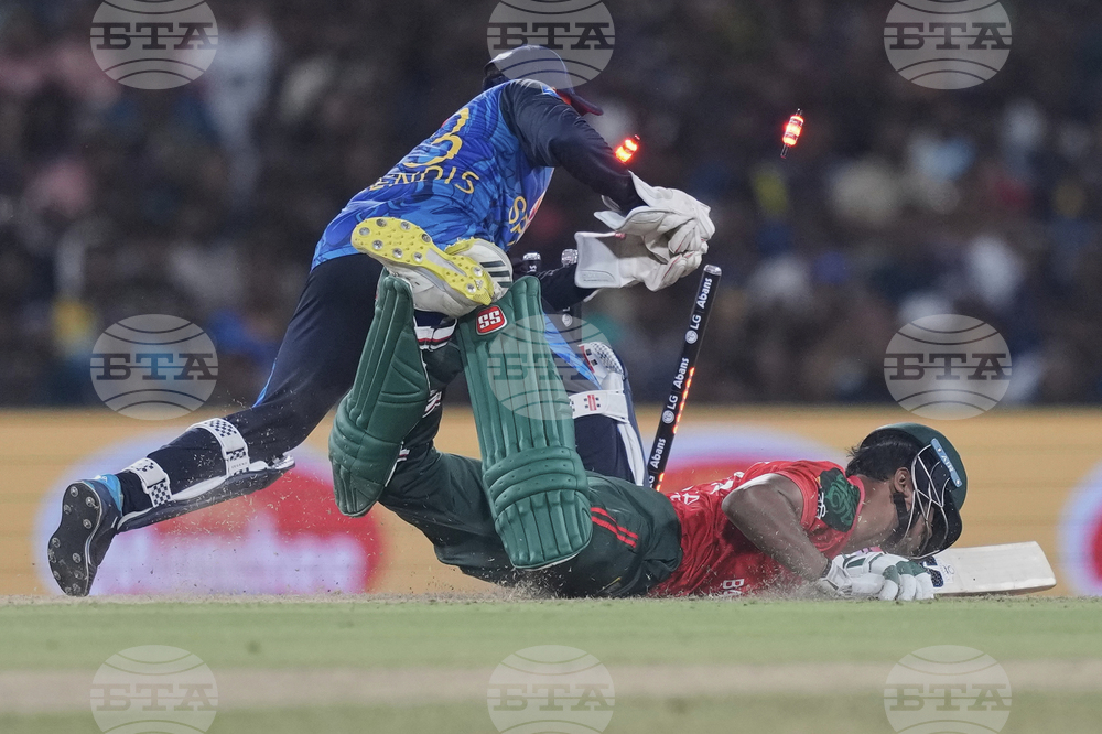 APTOPIX Sri Lanka Bangladesh Cricket