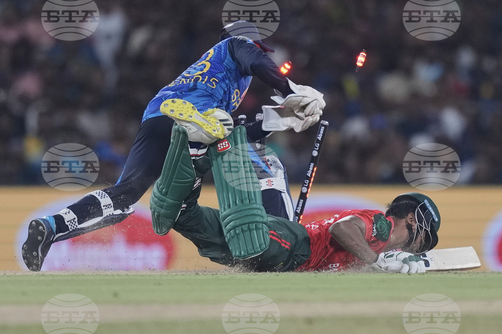 APTOPIX Sri Lanka Bangladesh Cricket