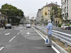 Улица ,,Опълченска"  - протест - ремонт