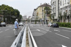 Улица ,,Опълченска"  - протест - ремонт