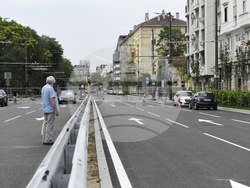 Улица ,,Опълченска"  - протест - ремонт