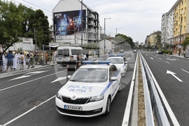 Улица ,,Опълченска"  - протест - ремонт