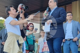 Варна - протест в подкрепа на задържания кмет на града Благомир Коцев