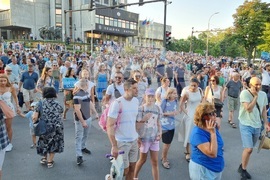 Варна - протест в подкрепа на задържания кмет на града Благомир Коцев
