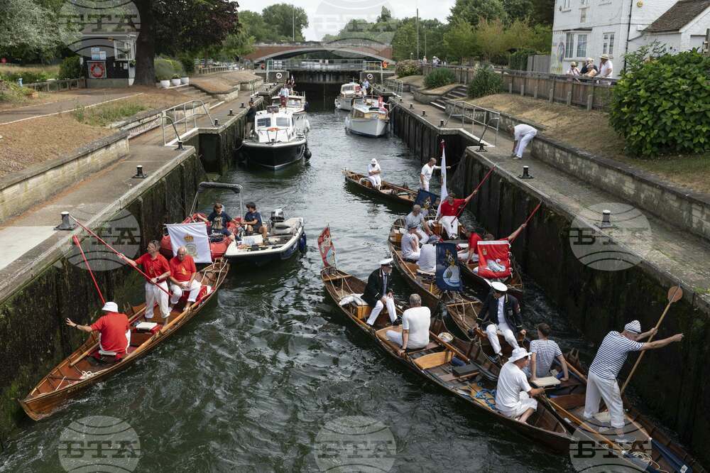Britain Swan Upping