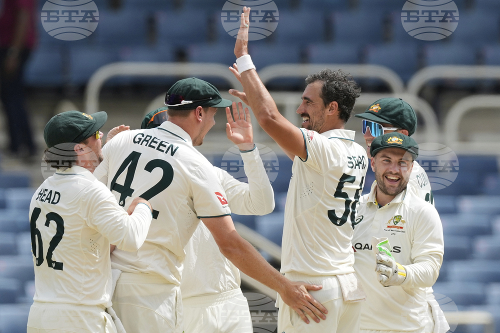 APTOPIX West Indies Australia Cricket