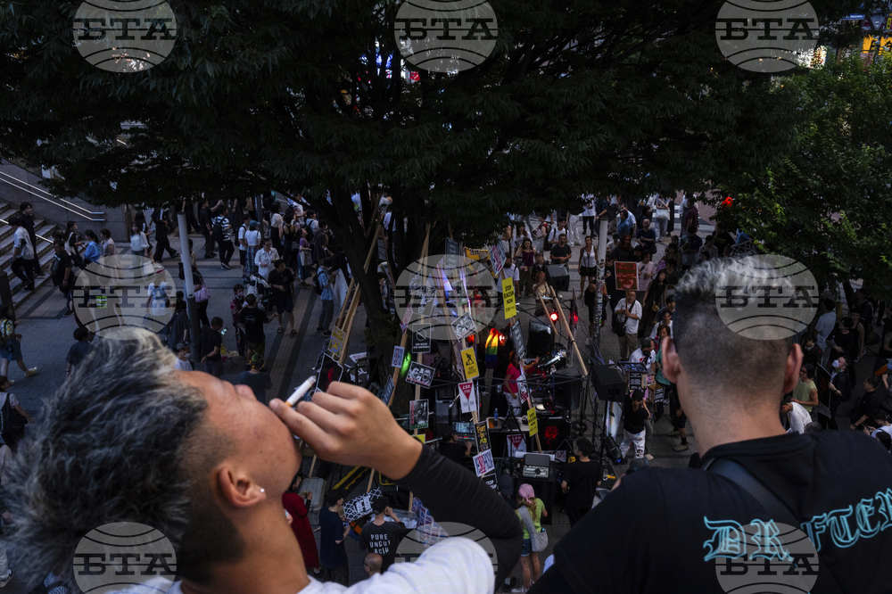 Japan Election Protest
