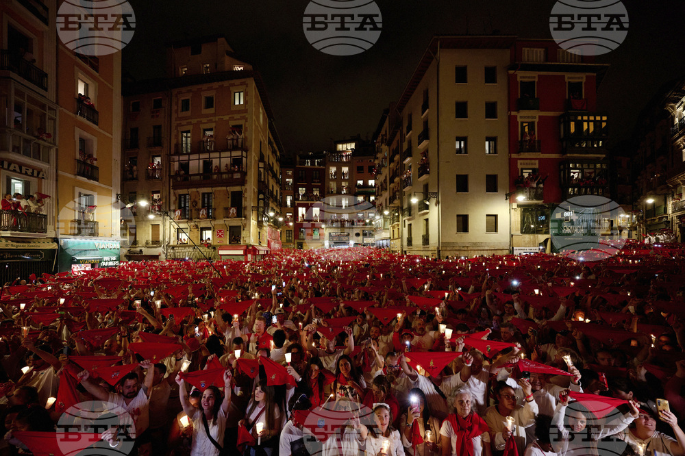Spain Running of the Bulls