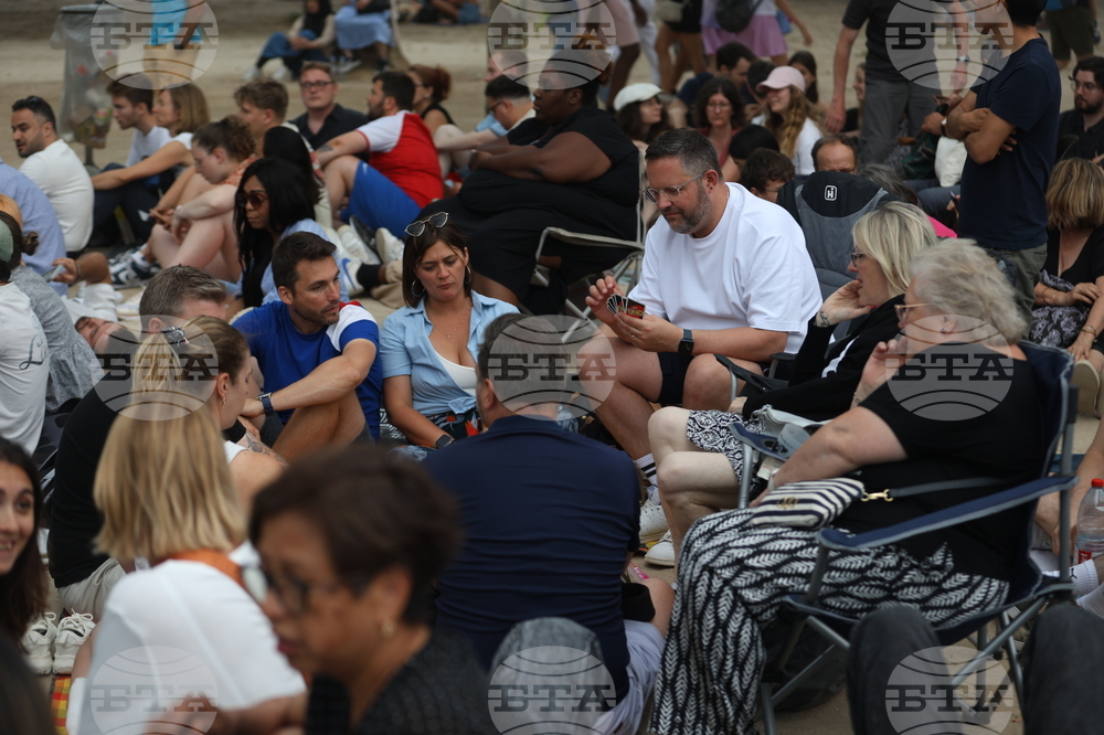 Франция - Париж - национален празник - заря