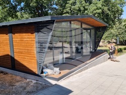 Минерални бани - туристически информационен център - строителство