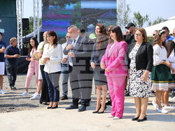 Съединение - Георги Тахов - реконструиран напоителен канал - откриване