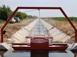 Съединение - Георги Тахов - реконструиран напоителен канал - откриване