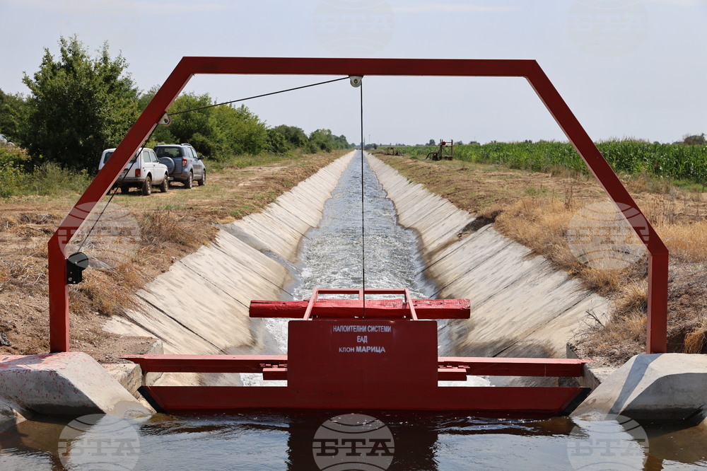 Определена е цената на услугата за доставка на вода за напояване у нас за поливни сезони 2025 и 2026