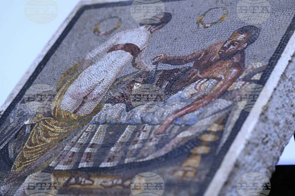 Italy Pompeii Mosaic