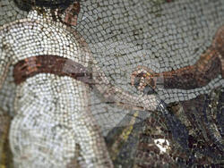 Italy Pompeii Mosaic