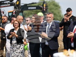 Съединение - Георги Тахов - реконструиран напоителен канал - откриване