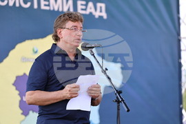 Съединение - Георги Тахов - реконструиран напоителен канал - откриване