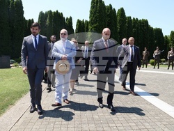 Хърватия - Румен Радев - Българско военно гробище - почит