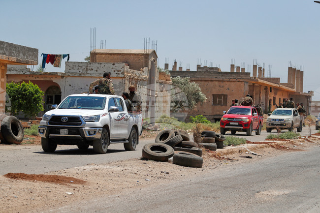 Израелски военни самолети нанесоха серия удари по цели в град Дараа, Южна Сирия 