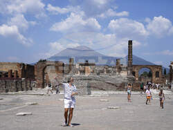 Italy Pompeii Mosaic