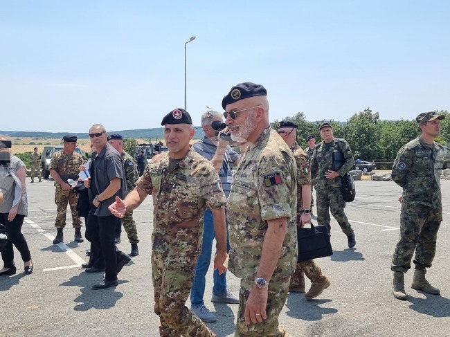 Полигон "Ново село - адмирал Джузепе Каво Драгоне - посещение