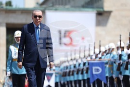 Турция - Анкара - годишнина от преврата на 15 юли 2016 г.