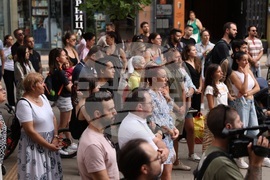 Медицински университет - протест в защита на Антония Андонова