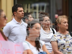 Медицински университет - протест в защита на Антония Андонова