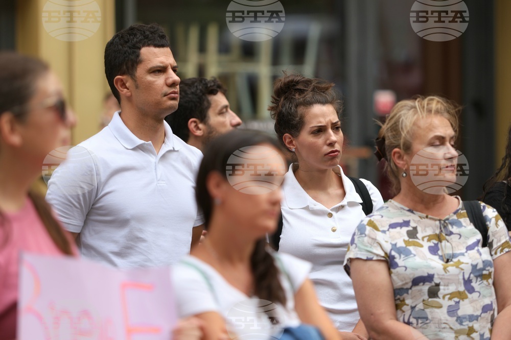 Медицински университет - протест в защита на Антония Андонова