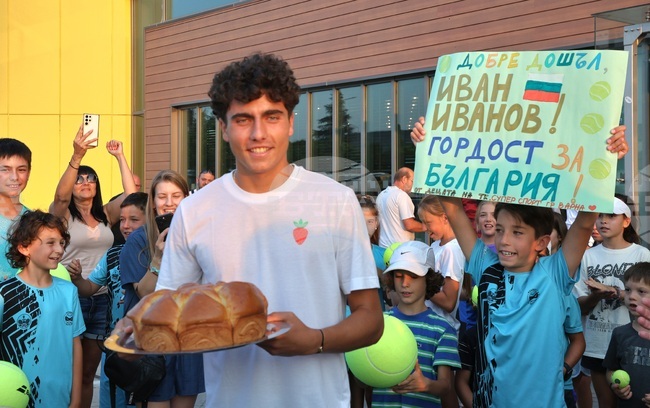Wimbledon Junior Champion Ivan Ivanov Returns to Varna as World No. 1