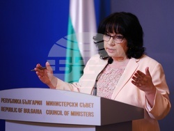 Министерски съвет - Теменужка Петкова - брифинг