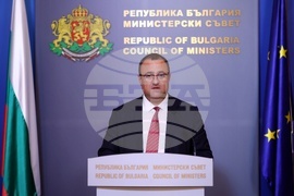 Министерски съвет - Иван Иванов - брифинг