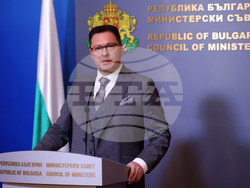Министерски съвет - Даниел Митов - брифинг