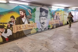Варна - подлез - рисунки с Капитан Петко
