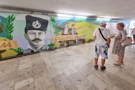Варна - подлез - рисунки с Капитан Петко