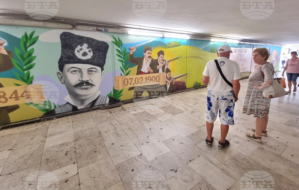 Варна - подлез - рисунки с Капитан Петко