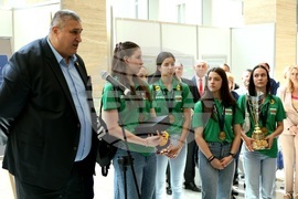 Парламент - волейболисти - приветствие