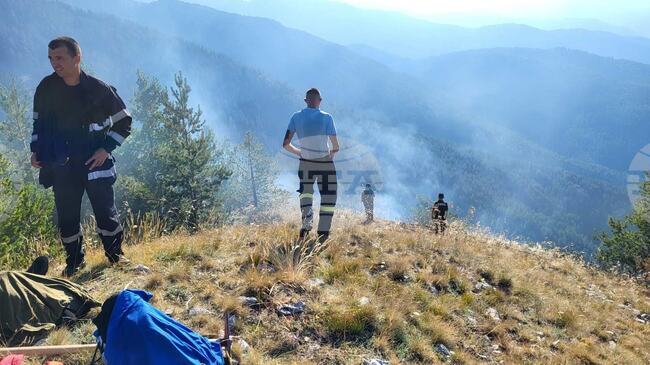 Over 150 Join Efforts to Contain Wildfire Near Ploski in SW Bulgaria