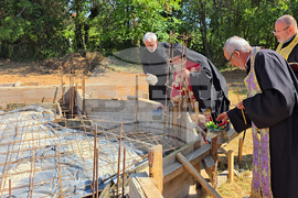Село Малка Желязна - нов храм - митрополит Гавриил