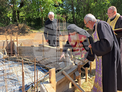 Село Малка Желязна - нов храм - митрополит Гавриил
