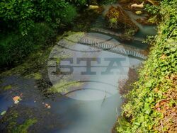 Река Синкевица в центъра на Габрово. Снимка: Кореспондент на БТА в Габрово Радослав Първанов