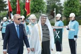 Турция - Анкара - Реджеп Тайип Ердоган - Мохамед Бин Зайед Ал Нахян - среща