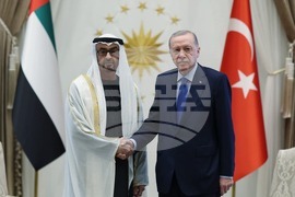 Турция - Анкара - Реджеп Тайип Ердоган - Мохамед Бин Зайед Ал Нахян - среща