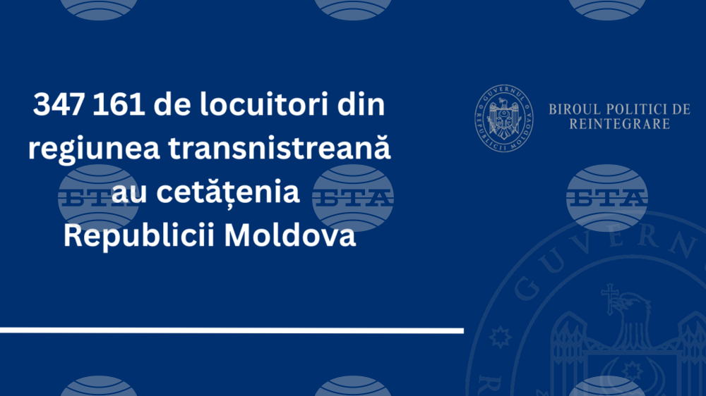 МОЛДПРЕС: Над 375 хил. жители на Приднестровието притежават гражданство на Молдова