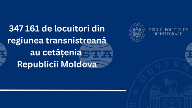 МОЛДПРЕС: Над 375 хил. жители на Приднестровието притежават гражданство на Молдова