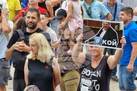 Варна - Протест в подкрепа на задържания кмет на града Благомир Коцев
