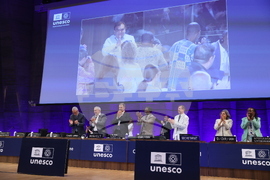 France - Closing Ceremony of the 47th Session of the UNESCO World Heritage Committee