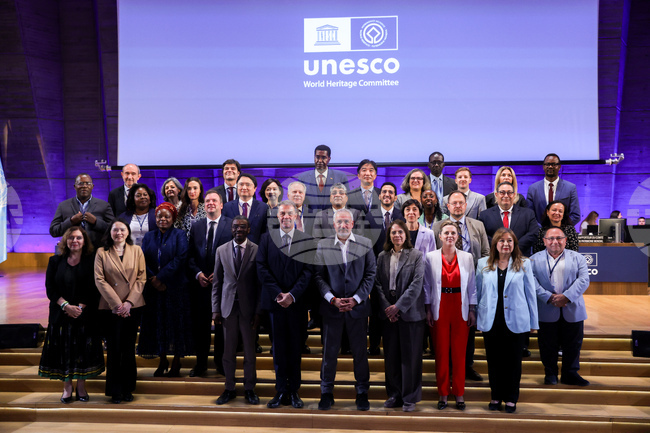 France - Closing Ceremony of the 47th Session of the UNESCO World Heritage Committee